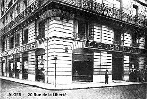 ALGER - RUE DE LA LIBERTE 2 - L'ECHO D'ALGER - BUREAUX